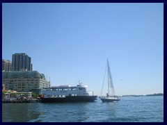 View of the Harbourfront the tour boat 009